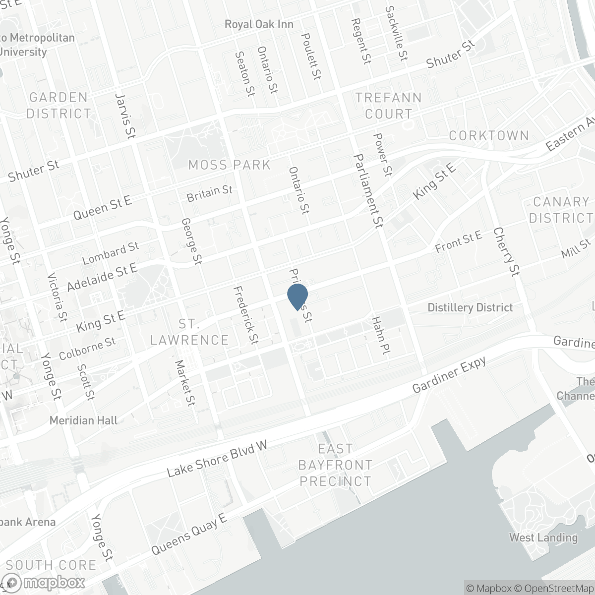 1627 - 70 PRINCESS STREET, Toronto, Ontario M5A 0X6